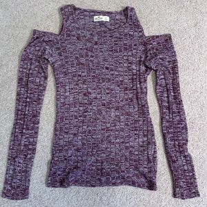Hollister Long Sleeve Purple Shirt (size small)